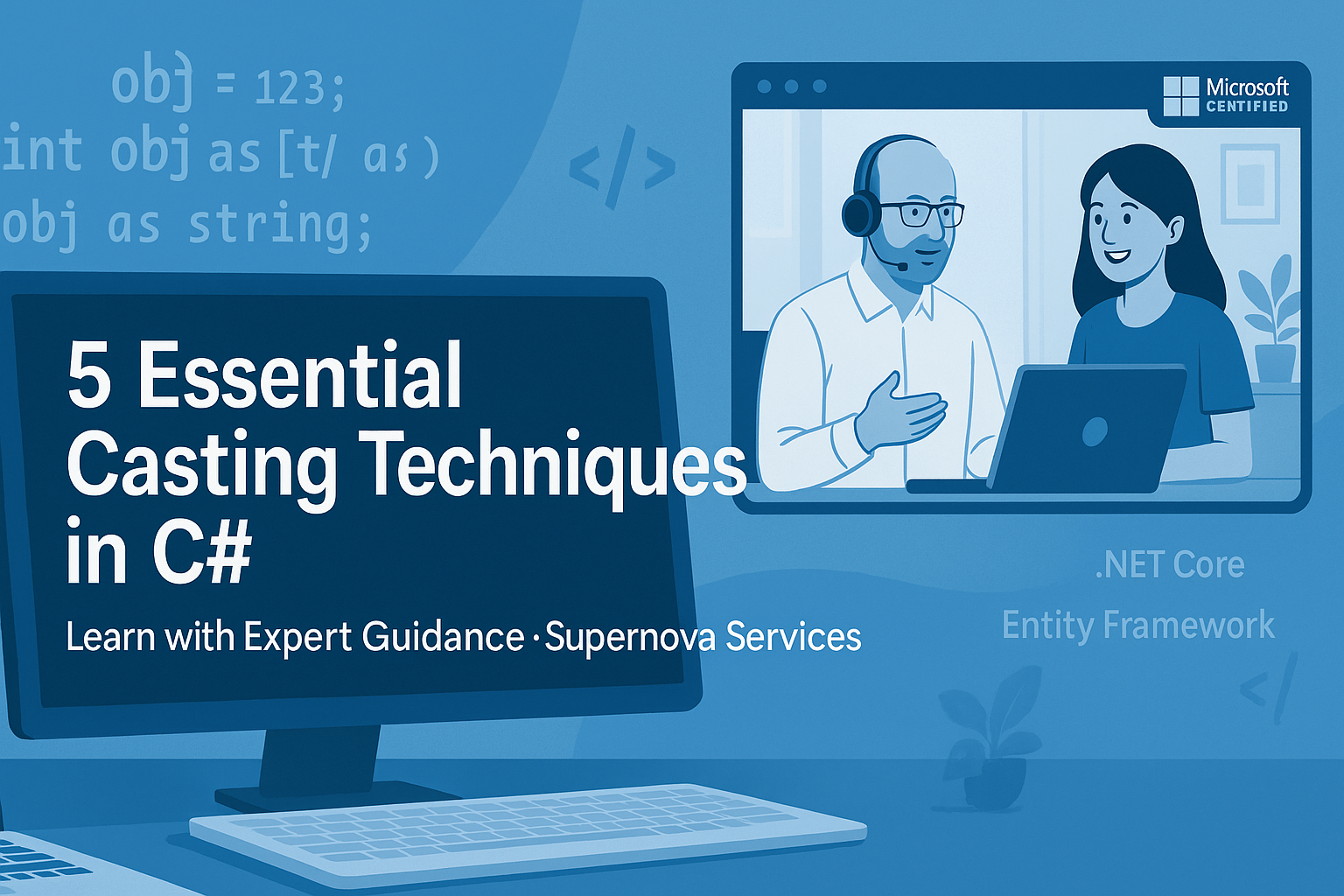 🎯 5 Essential Casting Techniques in C#